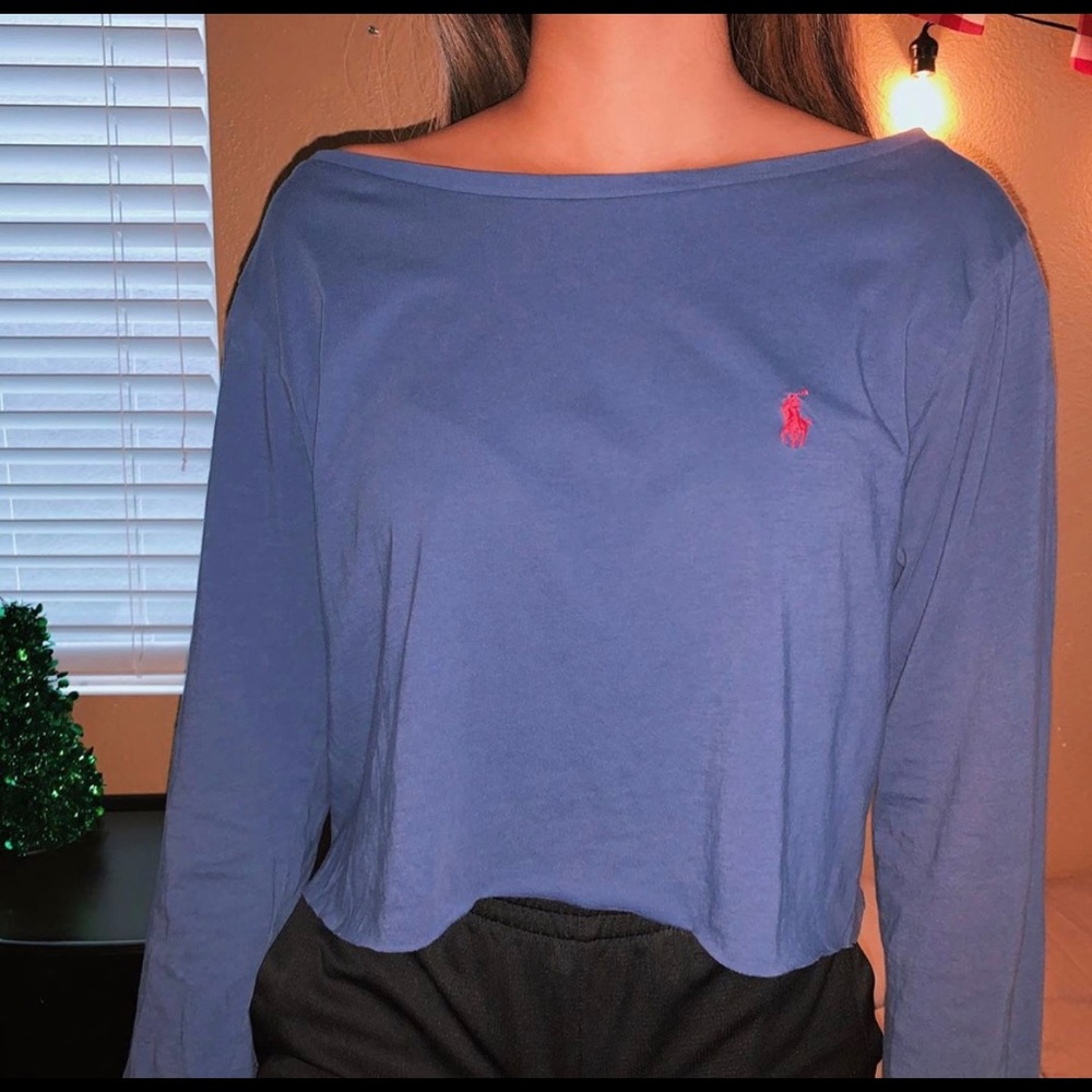 Ralph Lauren cropped long sleeve